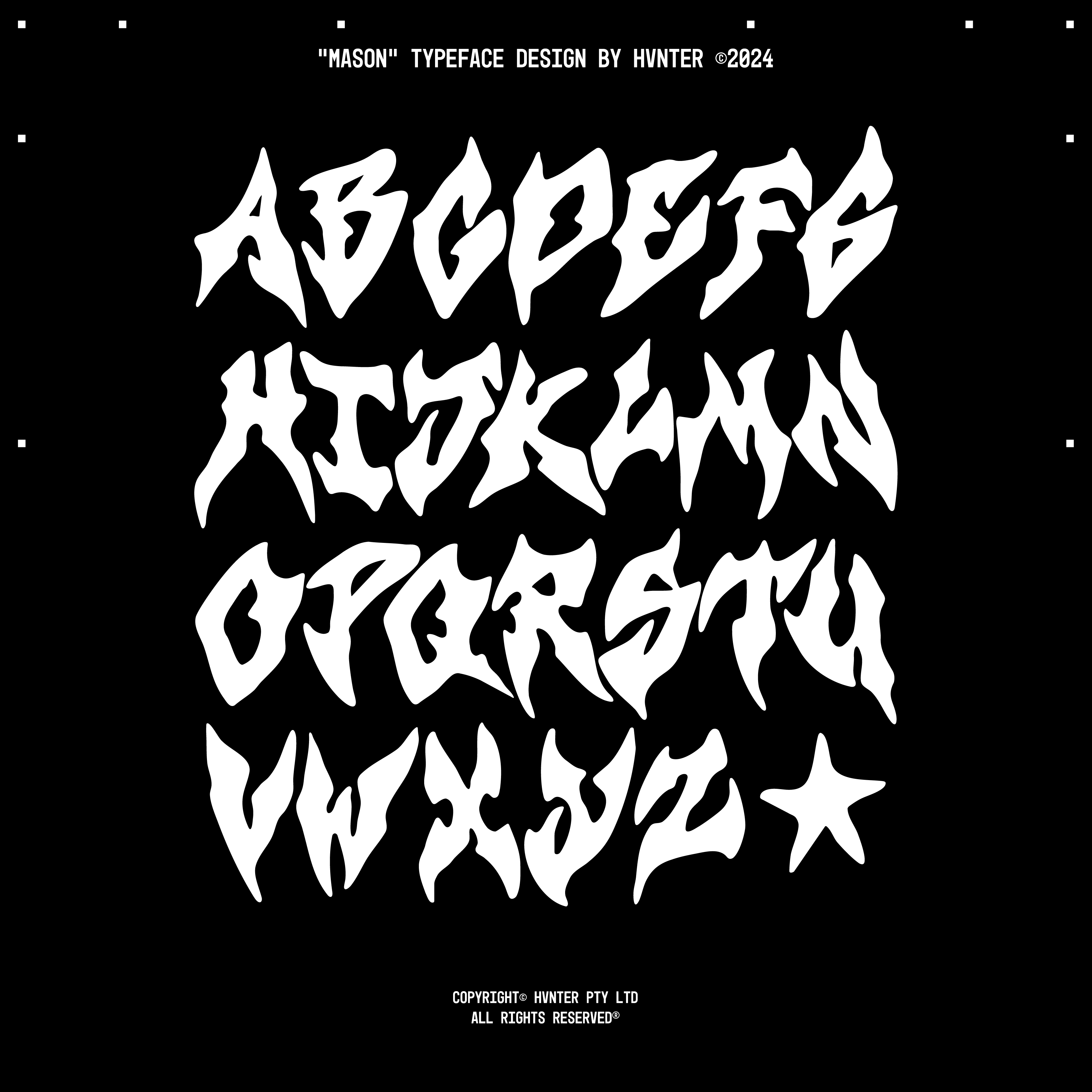 Mason Typeface - secret-cache