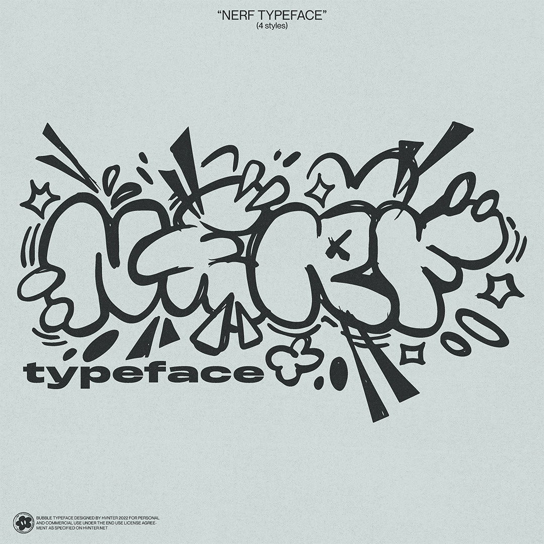 NERF Typeface - secret-cache