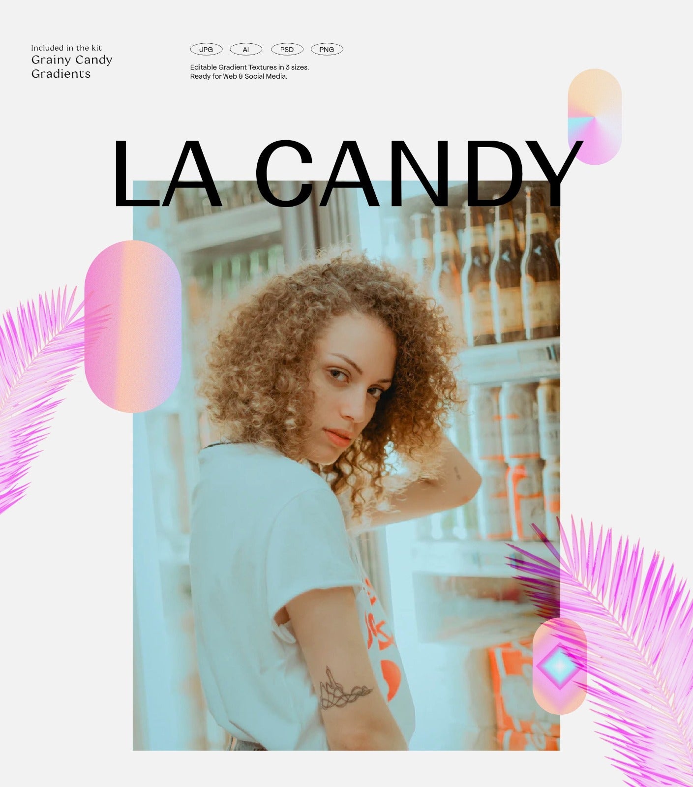 LA Candy Gradients & Shapes Bundle - secret-cache