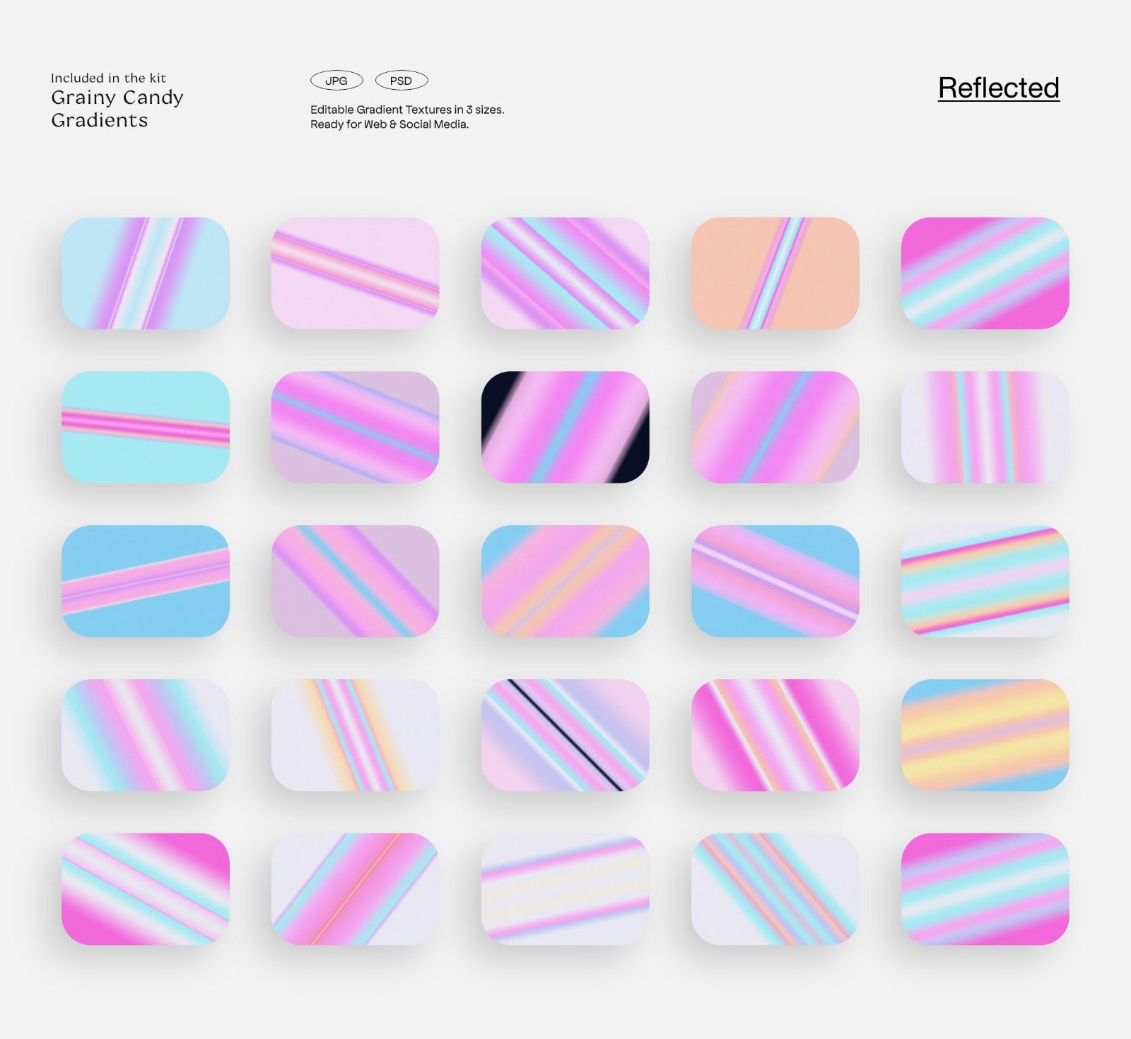 LA Candy Gradients & Shapes Bundle - secret-cache