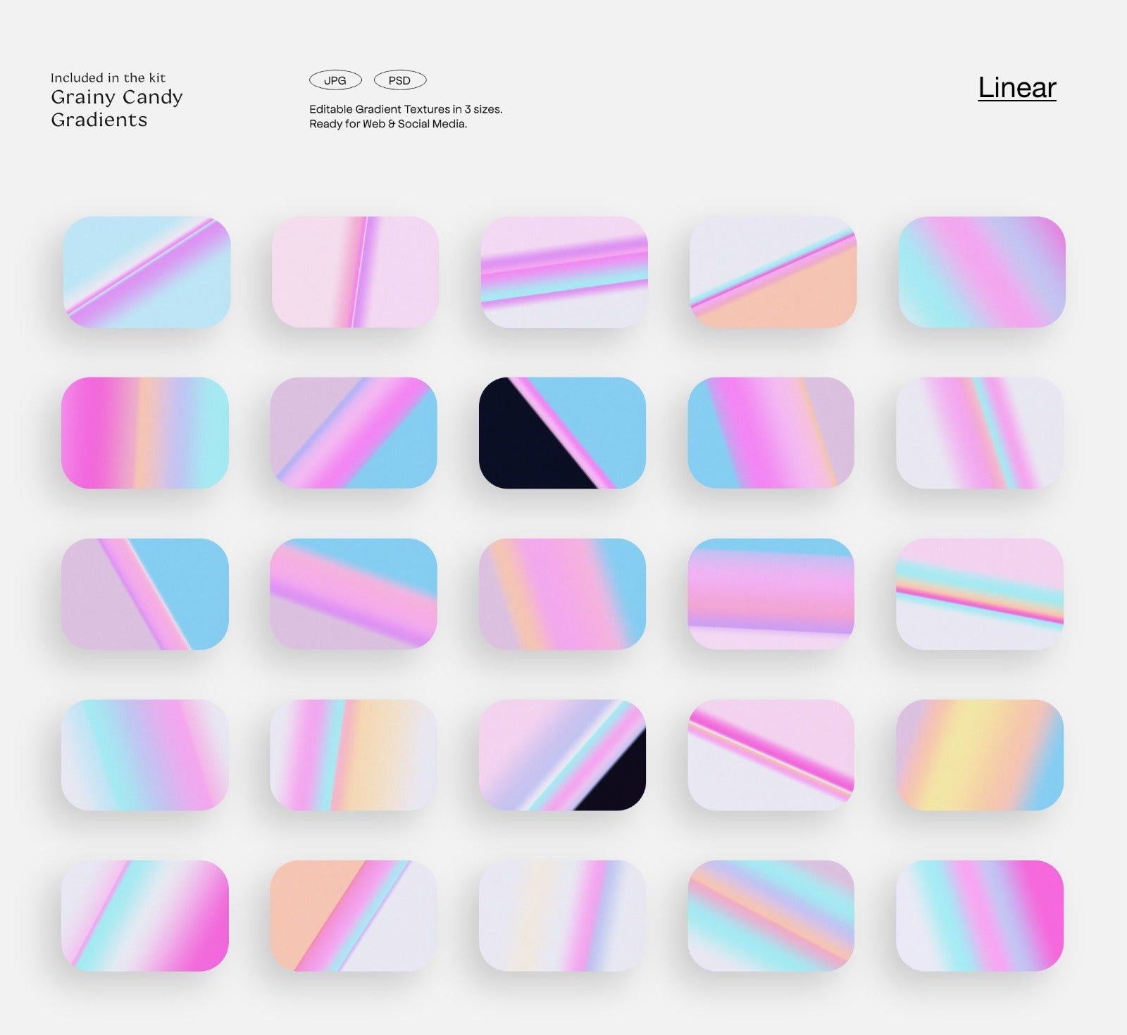 LA Candy Gradients & Shapes Bundle - secret-cache