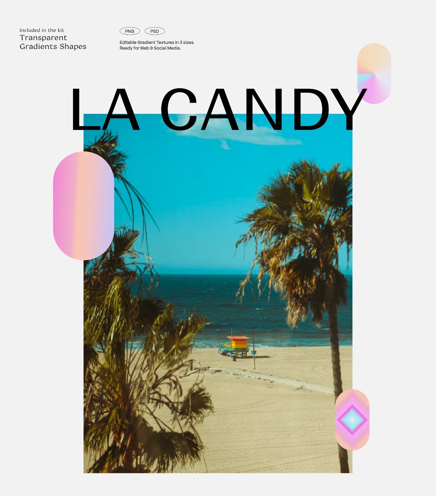 LA Candy Gradients & Shapes Bundle - secret-cache
