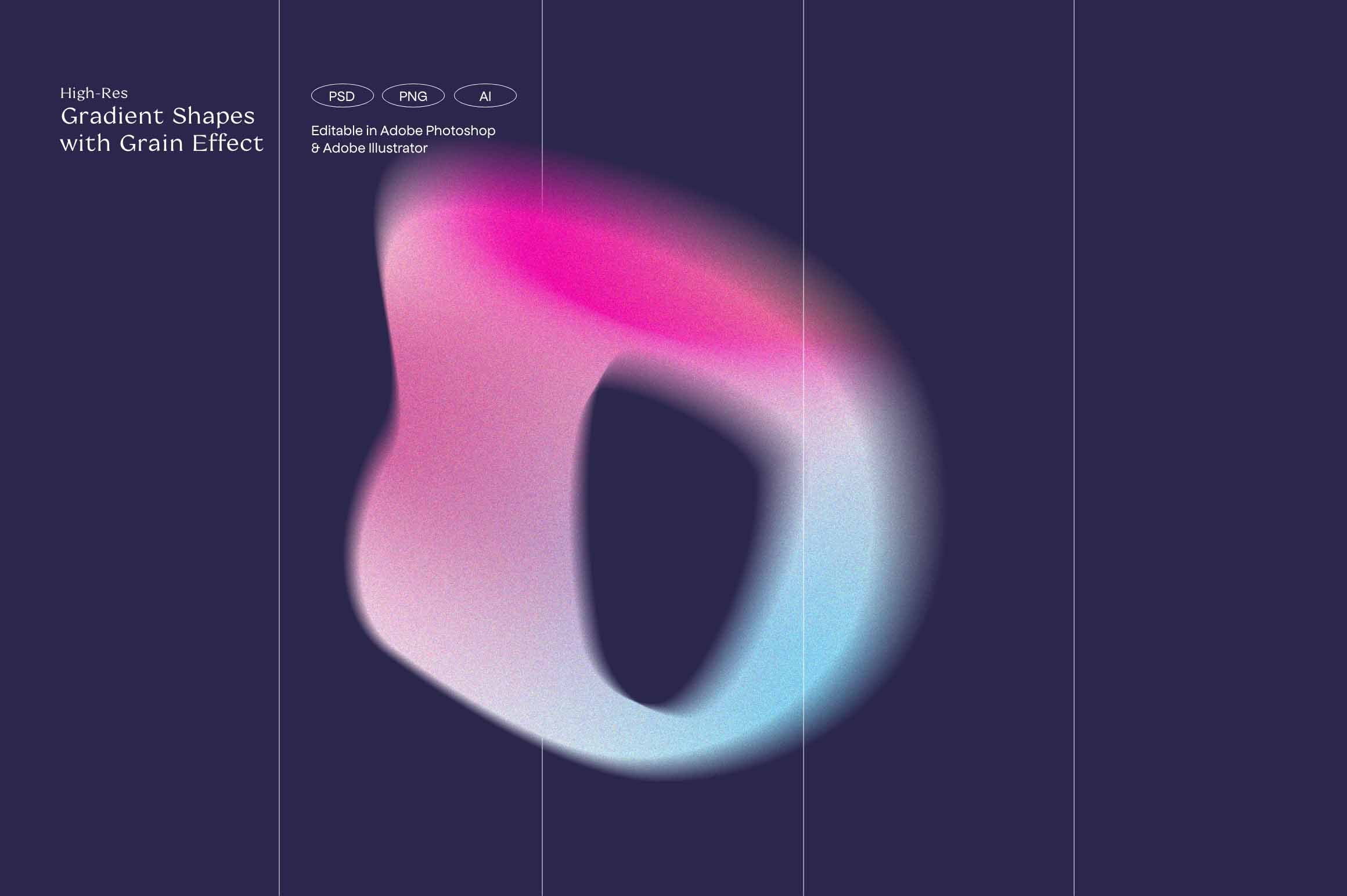 Retro Gradients & Shapes - secret-cache