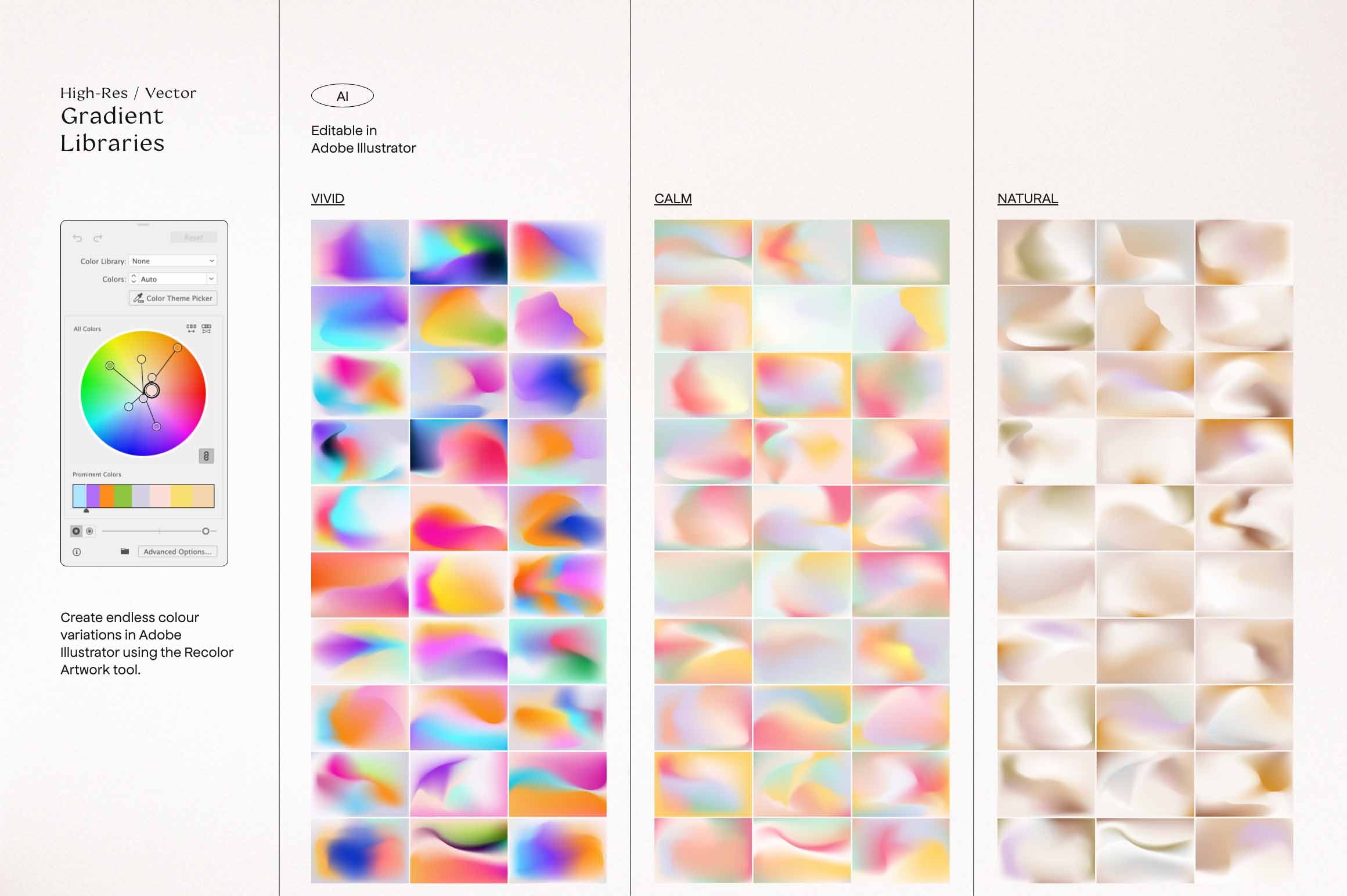 Retro Gradients & Shapes - secret-cache