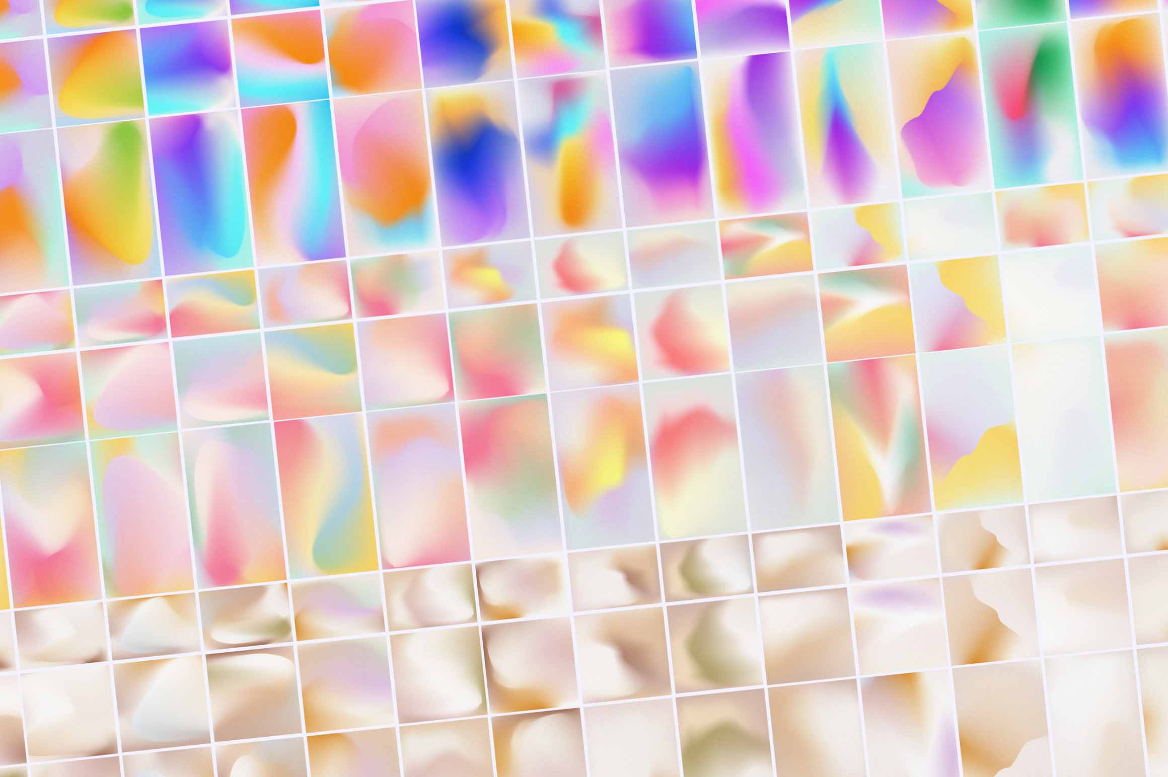 Retro Gradients & Shapes - secret-cache
