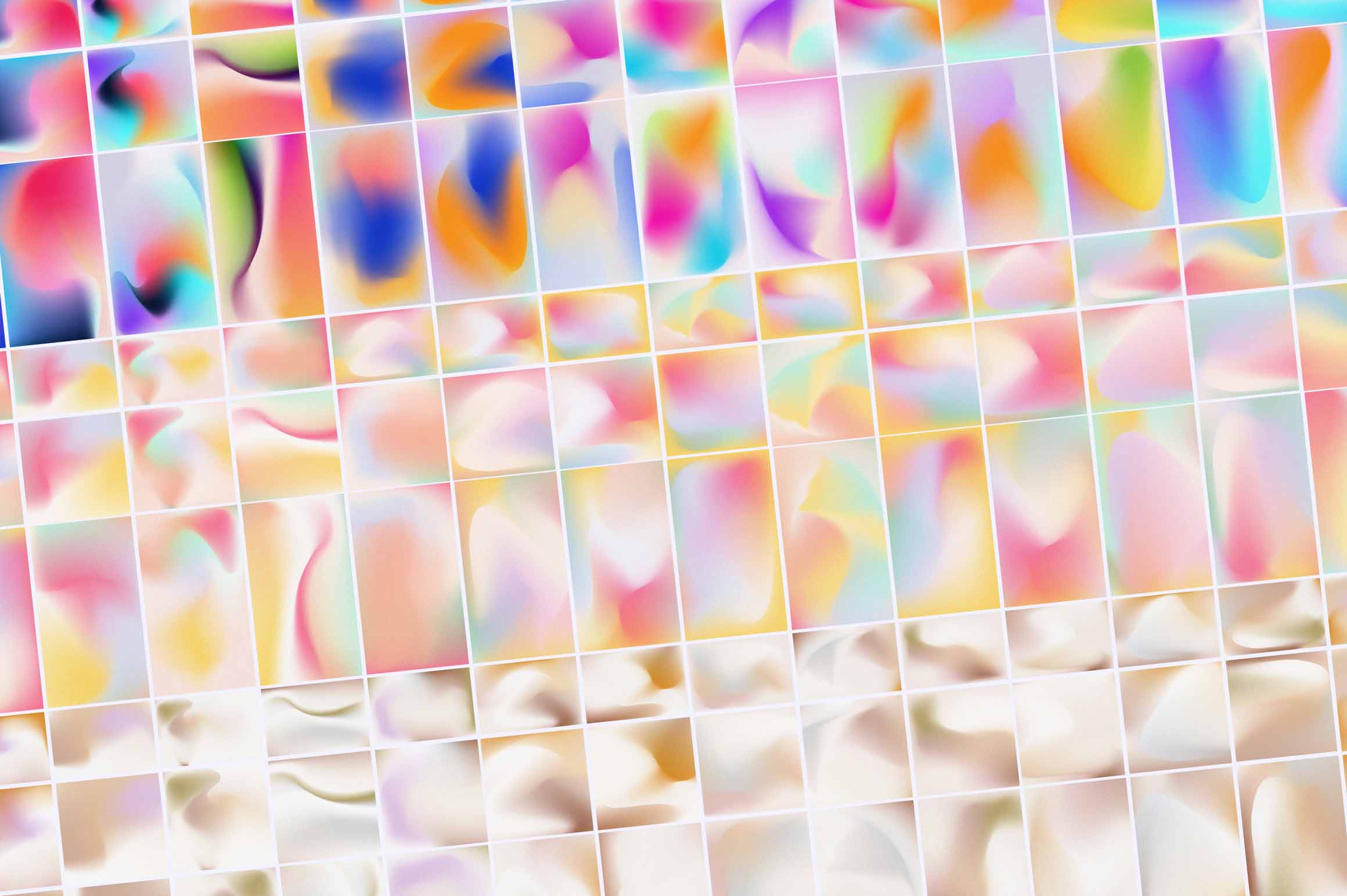 Retro Gradients & Shapes - secret-cache