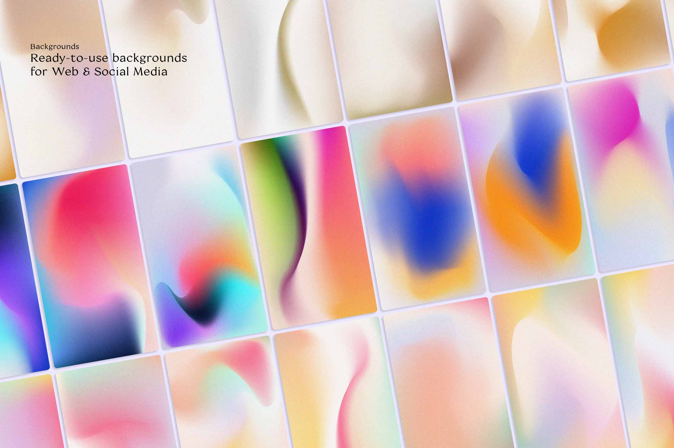 Retro Gradients & Shapes - secret-cache