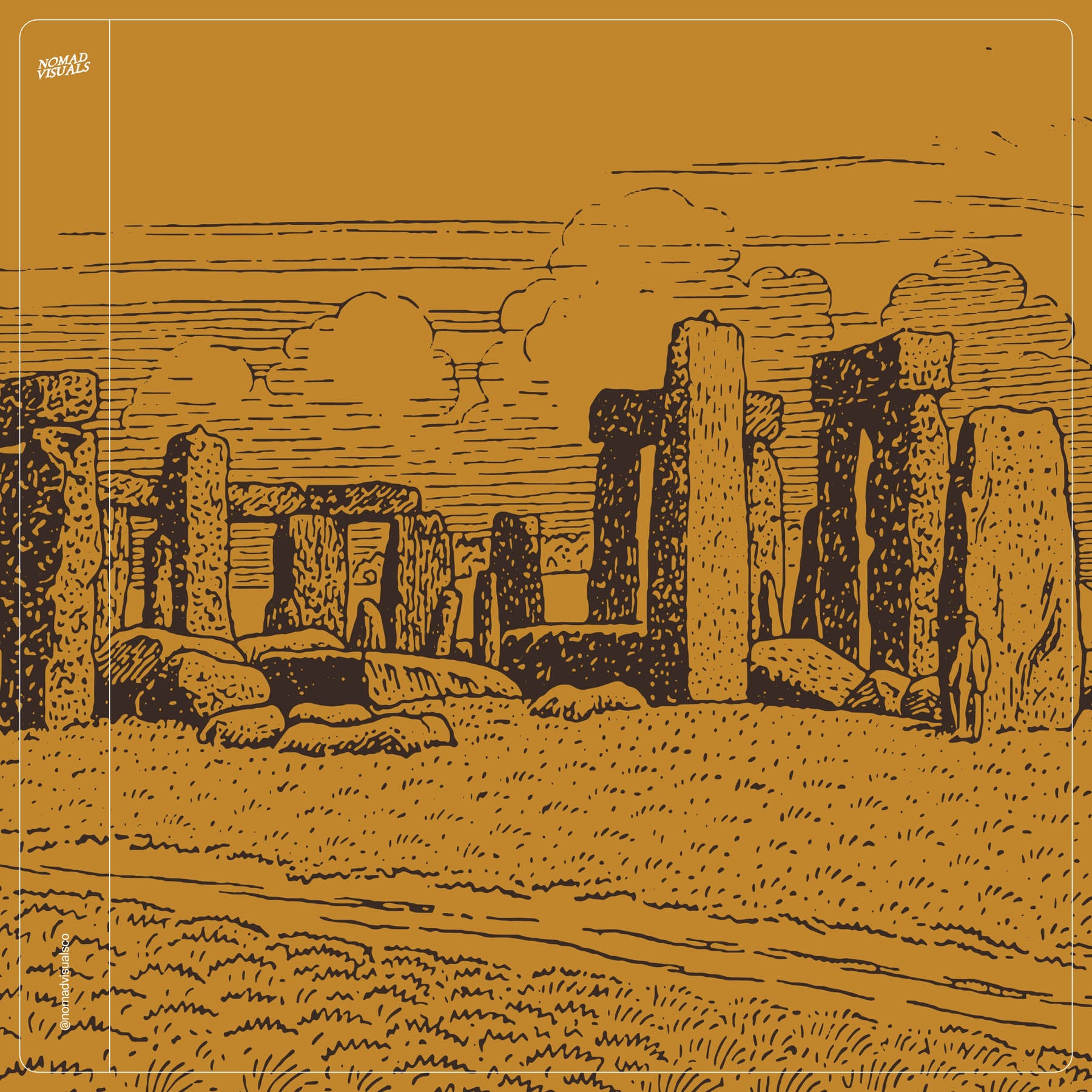 Stonehenge Illustrations - secret-cache