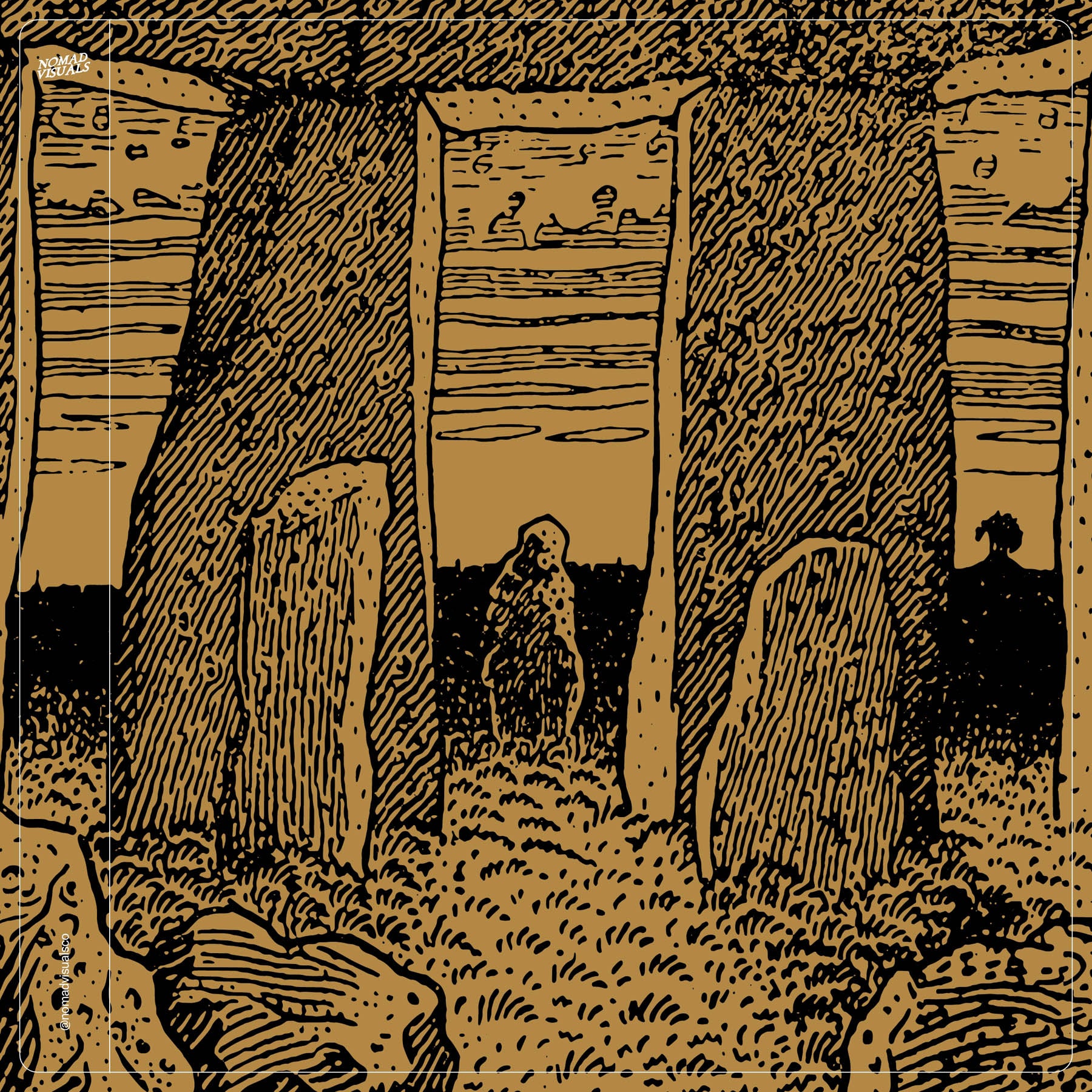 Stonehenge Illustrations - secret-cache