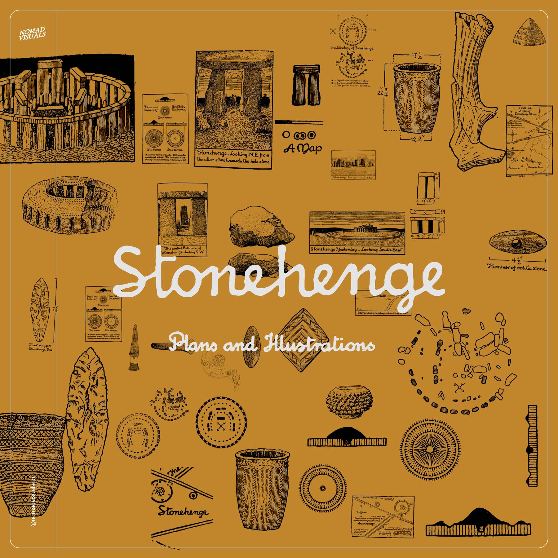 Stonehenge Illustrations - secret-cache