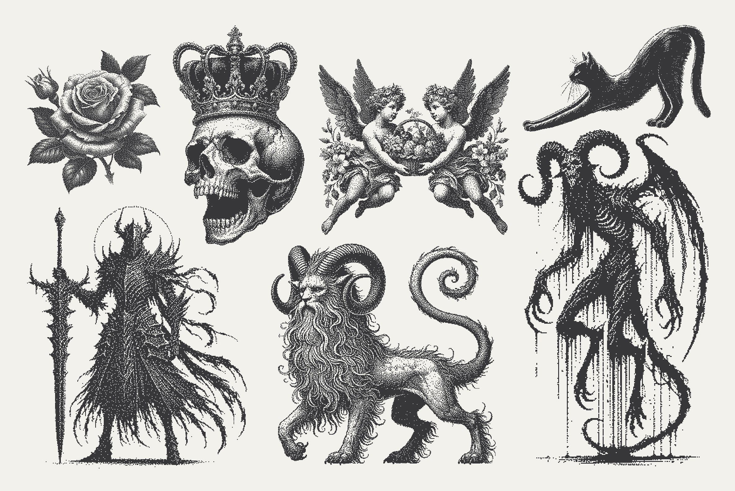 MorbidPixels Graphic Pack - secret-cache