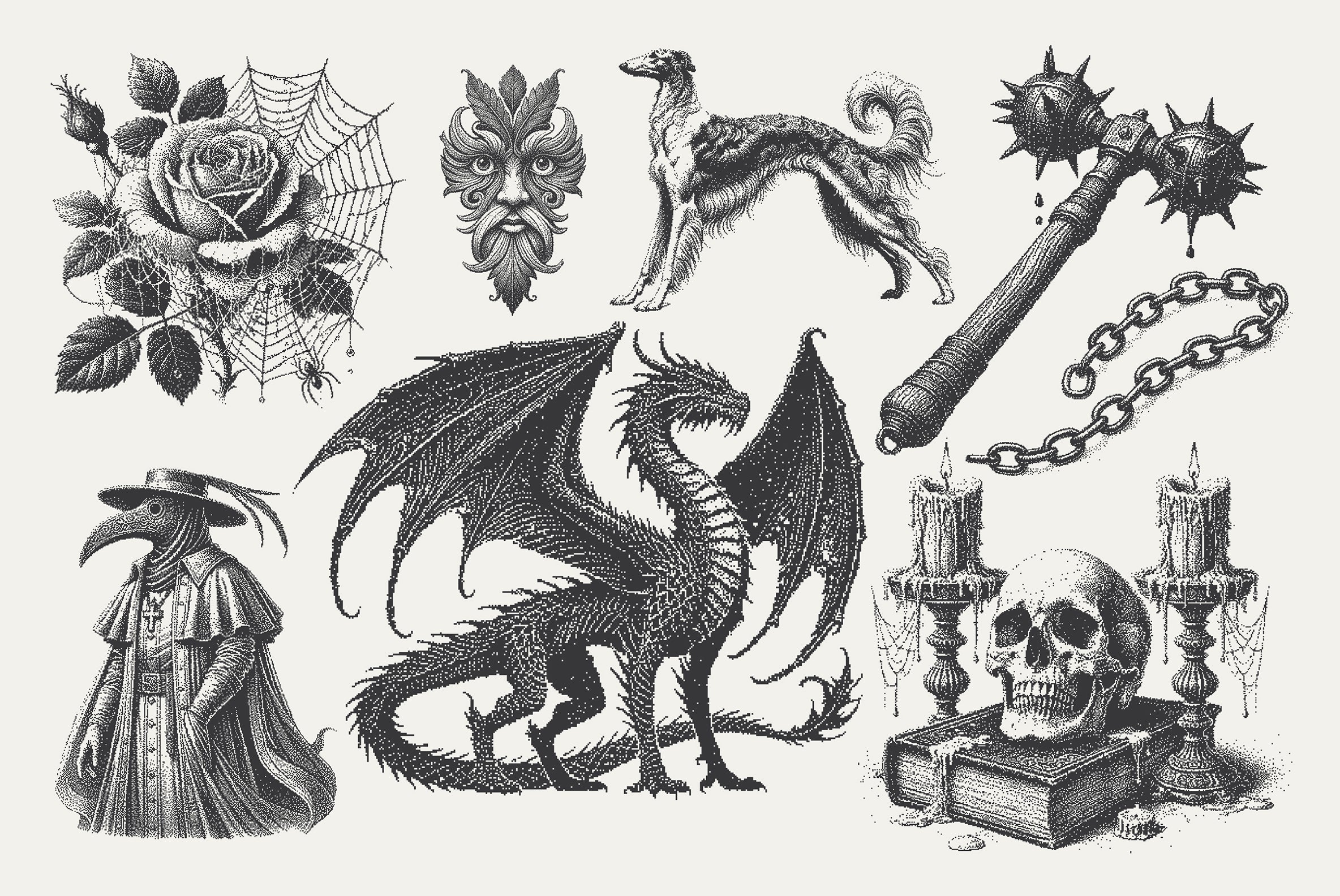 MorbidPixels Graphic Pack - secret-cache
