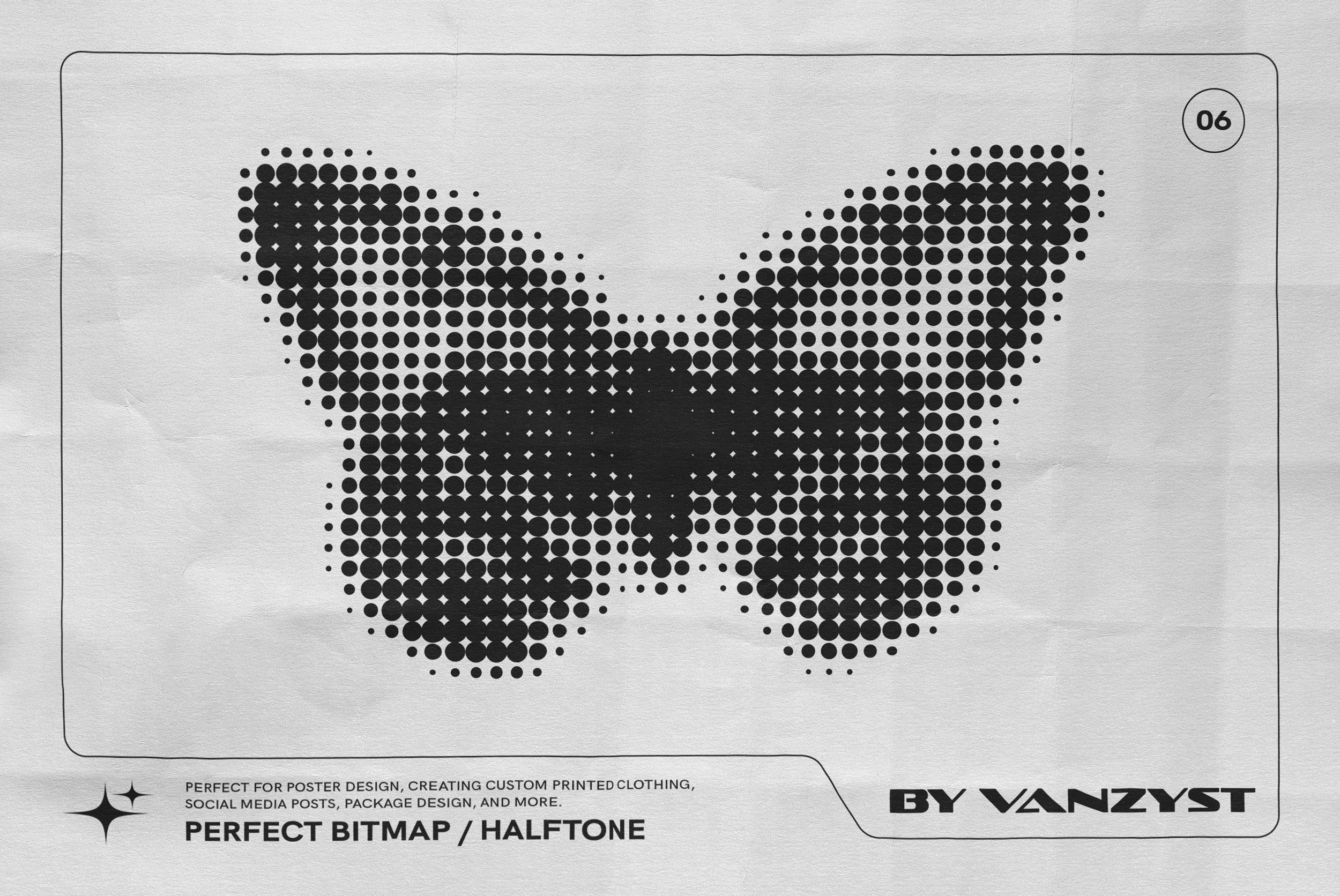 Y2K 327 Characters Halftones Shapes - secret-cache